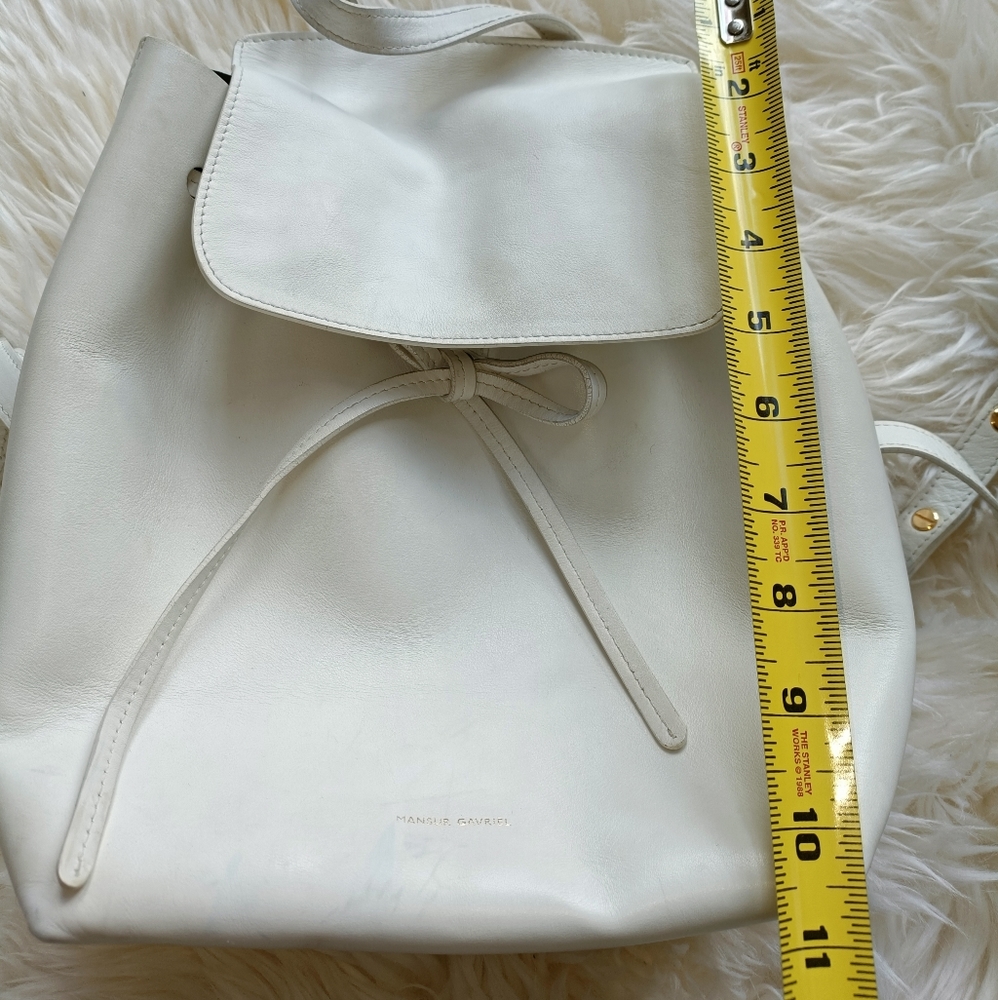 Mansur Gavriel leather lady backpack
